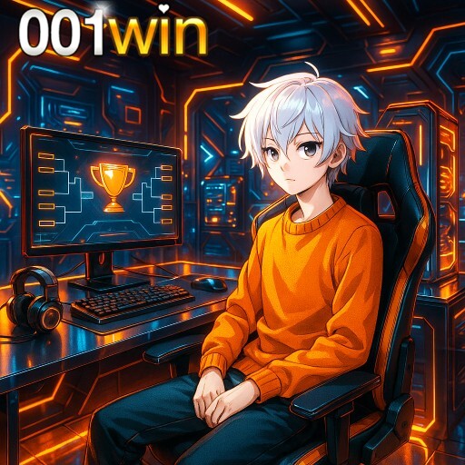 Imagem promocional da 001Win destacando a plataforma e seus benefícios